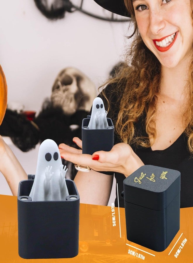 Gorbgle Halloween Ghost in a Box, Funny Birthday Gifts for Men, Christmas White Elephant Gift for Adults, Novelty Office Prank Gift Box, Weird Stuff Quirky Joke for Friends - Image 3